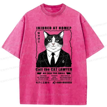 Tokyo-Tiger Get Justice Fur Real Washed T-Shirt