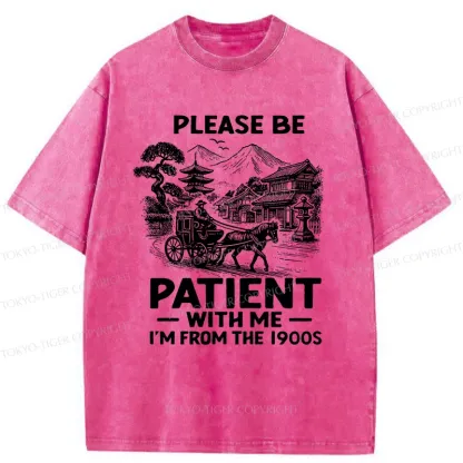 Tokyo-Tiger People From The 90s Washed T-Shirt