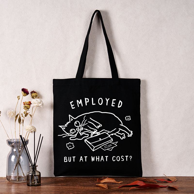 Tokyo-Tiger Employed But At What Cost Tote Bag