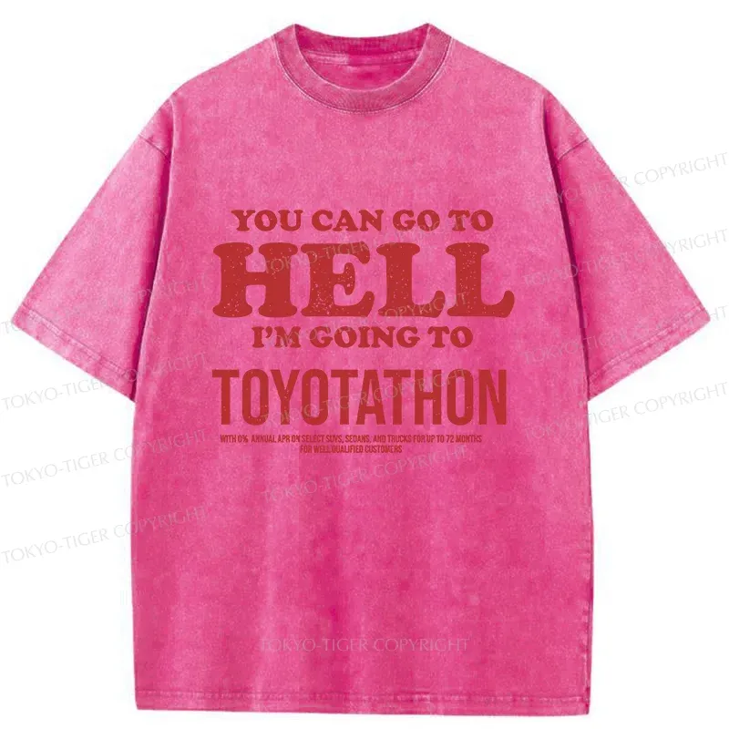 Tokyo-Tiger Interesting Activities Washed T-Shirt