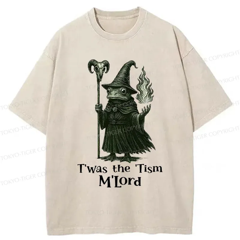 Tokyo-Tiger Witch Frog Washed T-Shirt