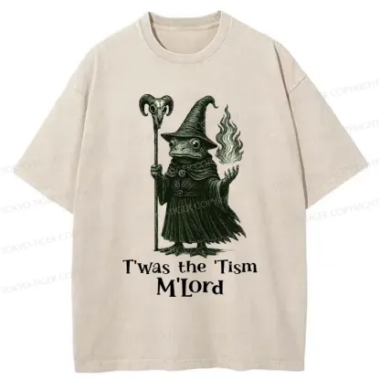 Tokyo-Tiger Witch Frog Washed T-Shirt