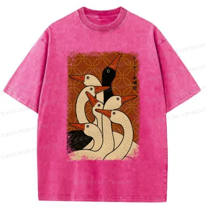Tokyo-Tiger The Goose Choir Washed T-Shirt