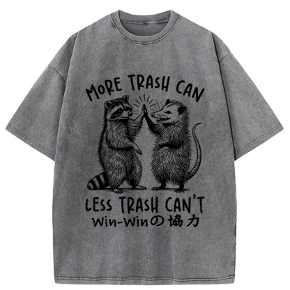 Tokyo-Tiger Win-win Cooperation Washed T-Shirt
