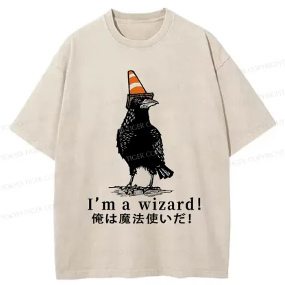 Tokyo-Tiger Magic Crow Washed T-Shirt