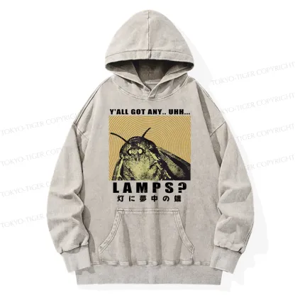 Tokyo-Tiger Moth Obsessed With The Light Washed Hoodie