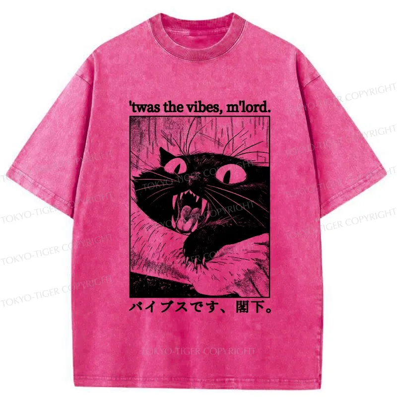 Tokyo-Tiger 'Twas The Vibes M'lord Washed T-Shirt