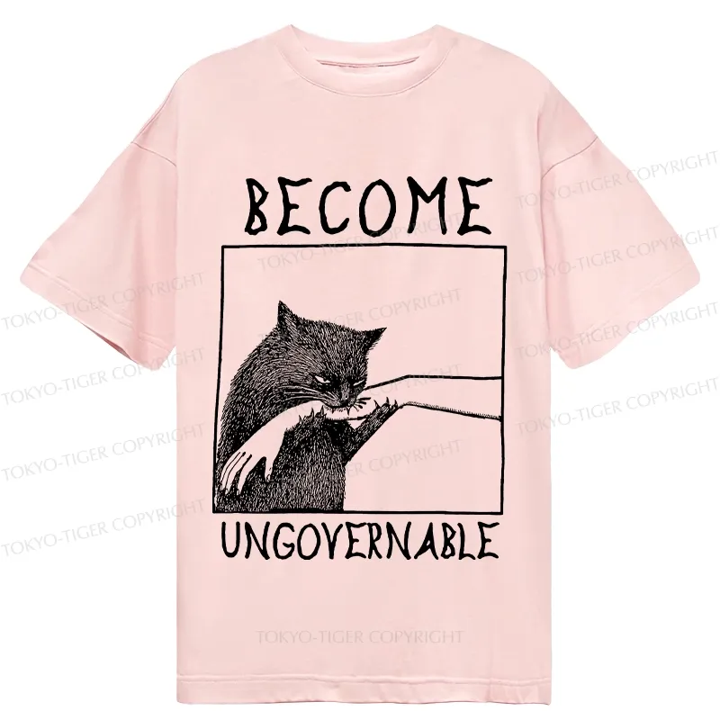 Tokyo-Tiger Cat Biting Arm Classic T-Shirt