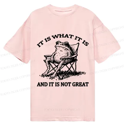 Tokyo-Tiger Resting Frog Funny Classic T-Shirt