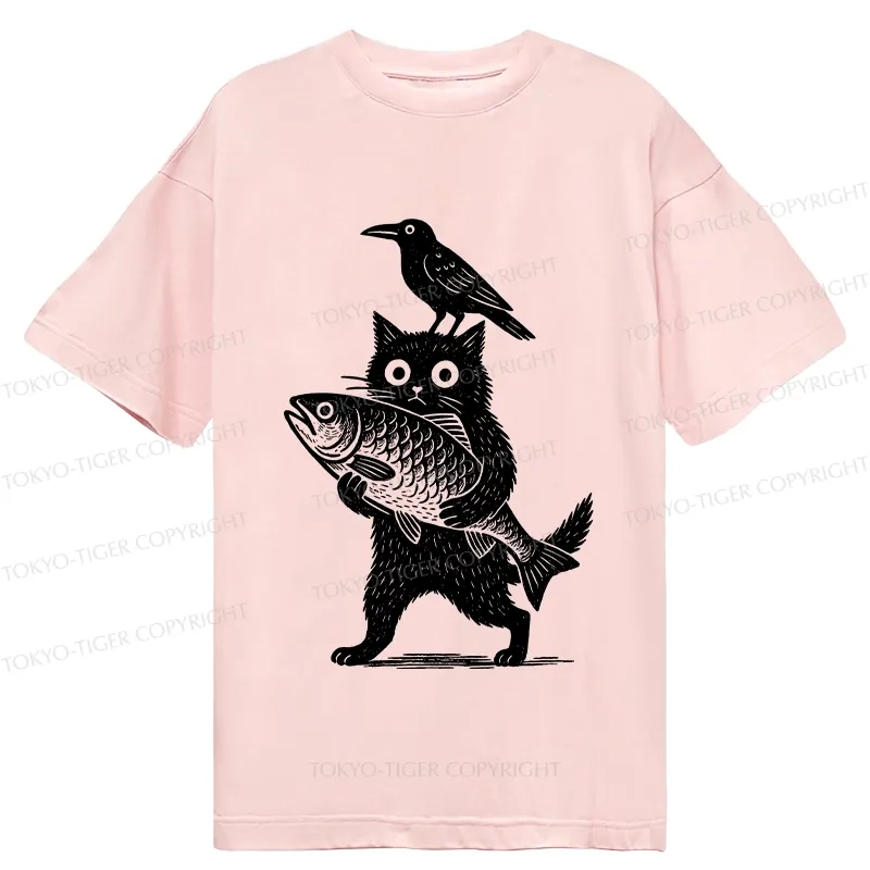 Tokyo-Tiger Black Animals Funny Classic T-Shirt