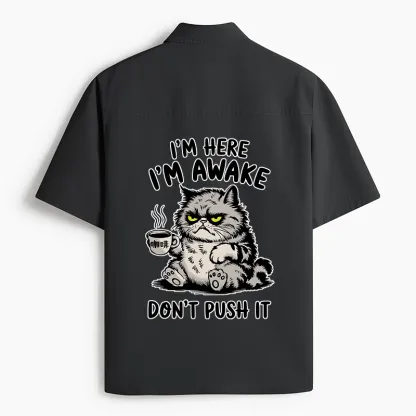 Tokyo-Tiger Tired Cat Work Shirt