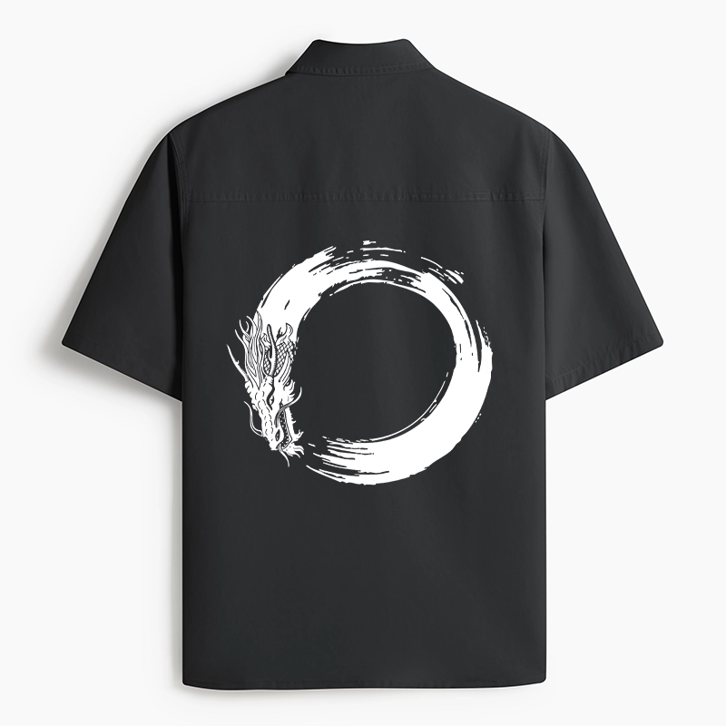 Tokyo-Tiger Dragon's Circle Work Shirt