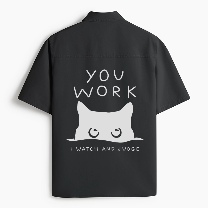 Tokyo-Tiger A Cat That Spies Work Shirt