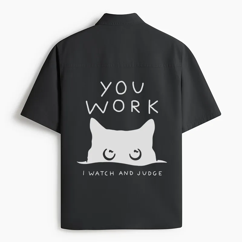 Tokyo-Tiger A Cat That Spies Work Shirt