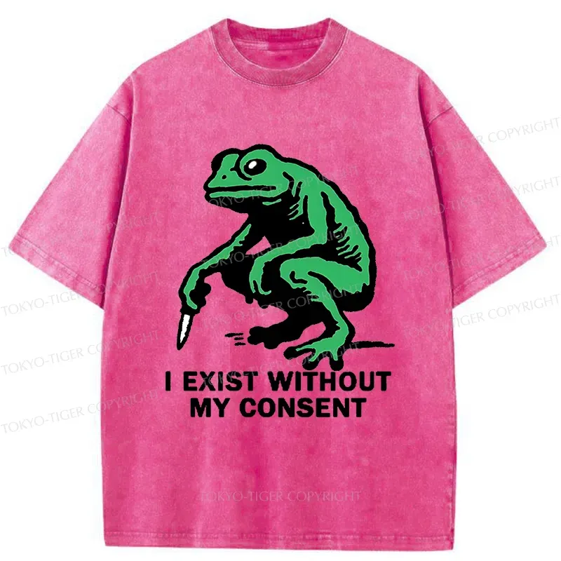 Tokyo-Tiger Dangerous Frog Washed T-Shirt Sale