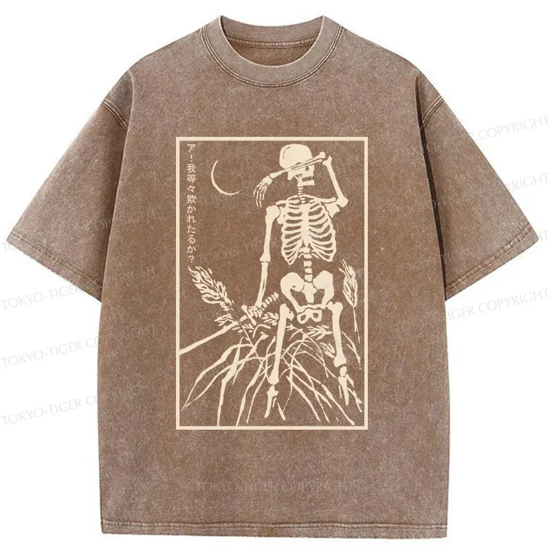 Tokyo-Tiger Oh They Bullied Me Washed T-Shirt