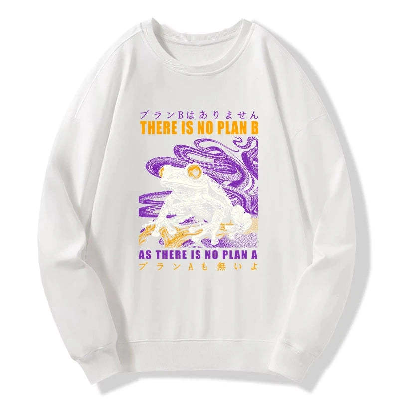 Tokyo-Tiger Thers Is No Plan B Frog Sweatshirt