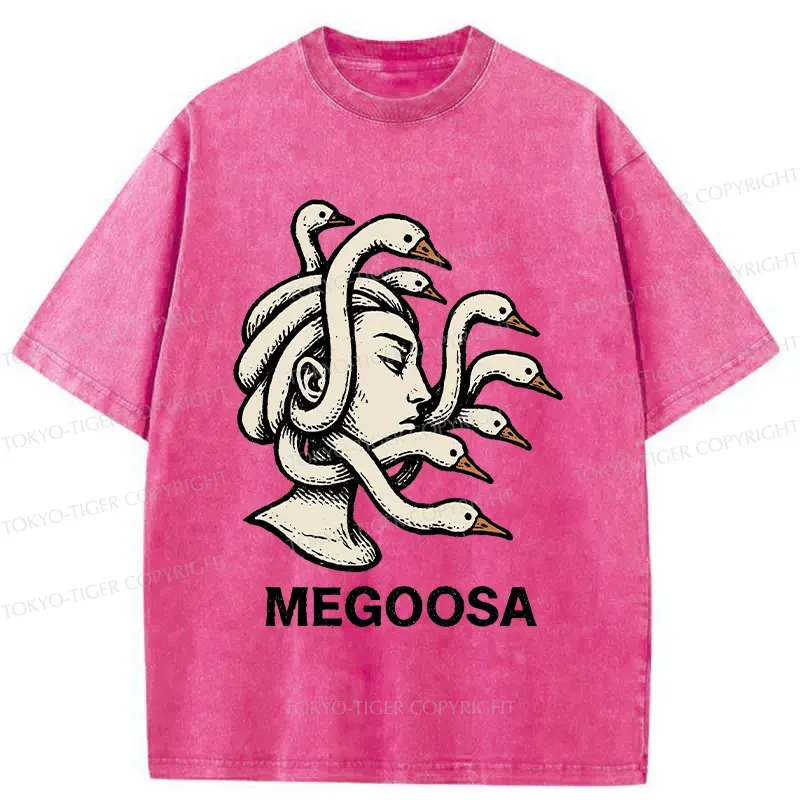 Tokyo-Tiger Legendary Goose Washed T-Shirt