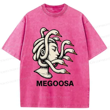 Tokyo-Tiger Legendary Goose Washed T-Shirt