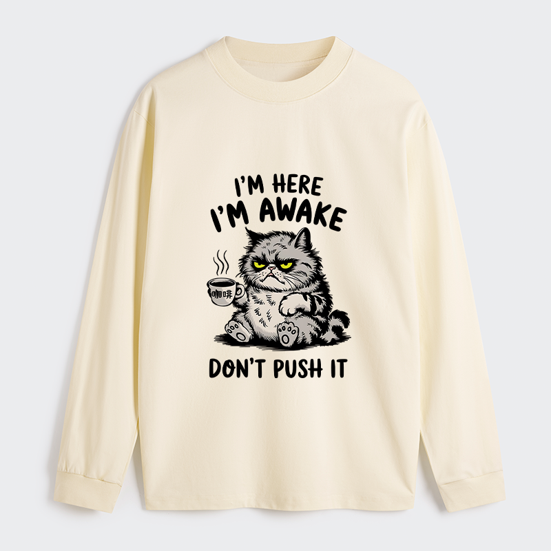 Tokyo-Tiger Tired Cat Classic Long Sleeve T-Shirt