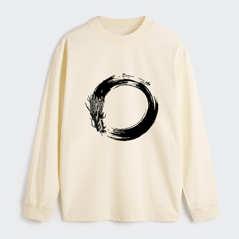 Tokyo-Tiger Dragon's Circle Classic Long Sleeve T-Shirt