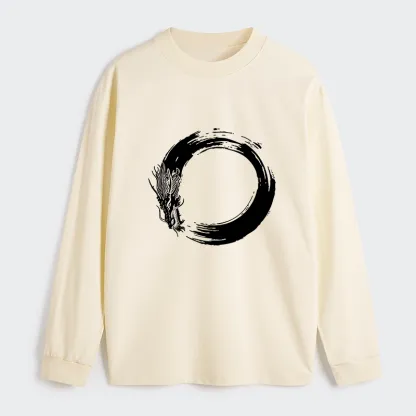 Tokyo-Tiger Dragon's Circle Classic Long Sleeve T-Shirt