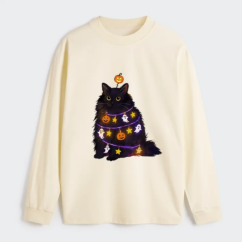 Tokyo-Tiger Halloween Cat Classic Long Sleeve T-Shirt
