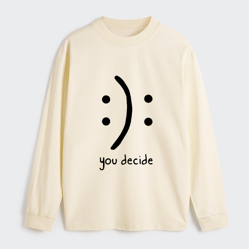 Tokyo-Tiger Laugh Or Sad Classic Long Sleeve T-Shirt