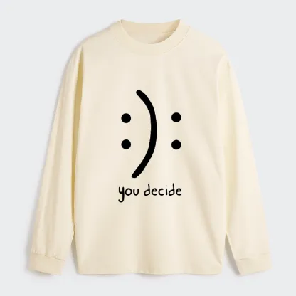 Tokyo-Tiger Laugh Or Sad Classic Long Sleeve T-Shirt