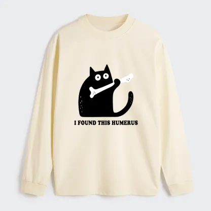 Tokyo-Tiger Cat Found This Humerus Classic Long Sleeve T-Shirt