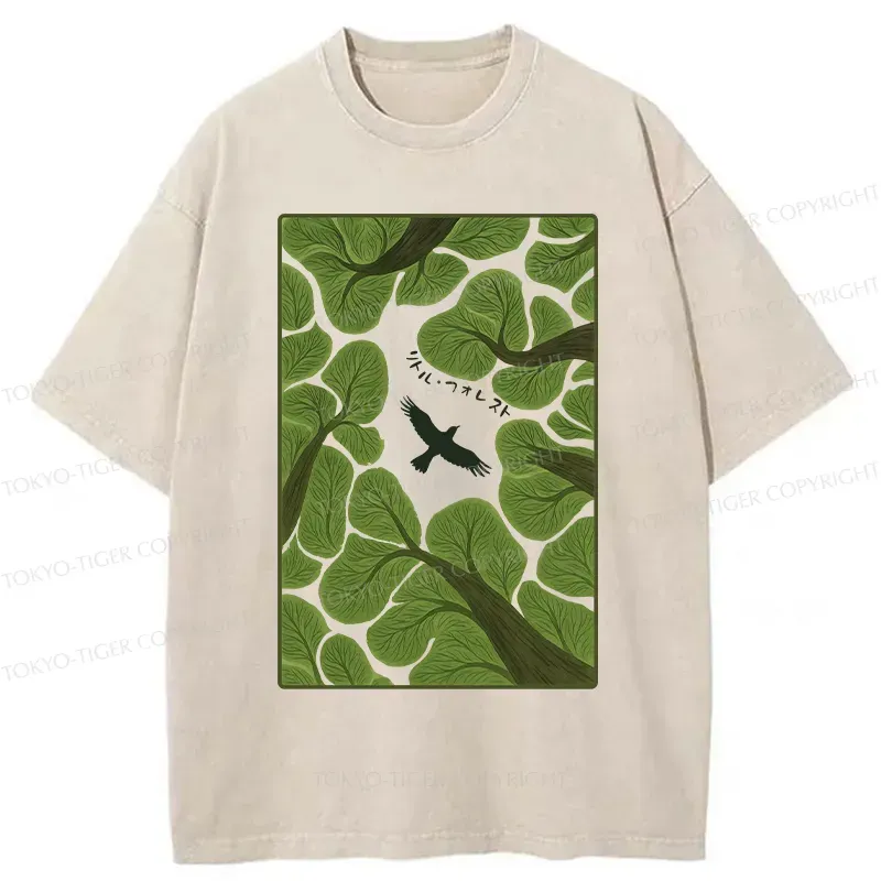 Tokyo-Tiger Free Bird Washed T-Shirt