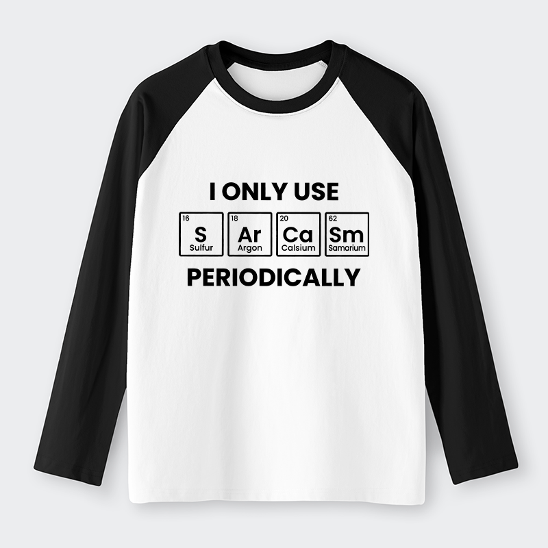 Tokyo-Tiger Interesting Chemical Elements long sleeve T-shirt