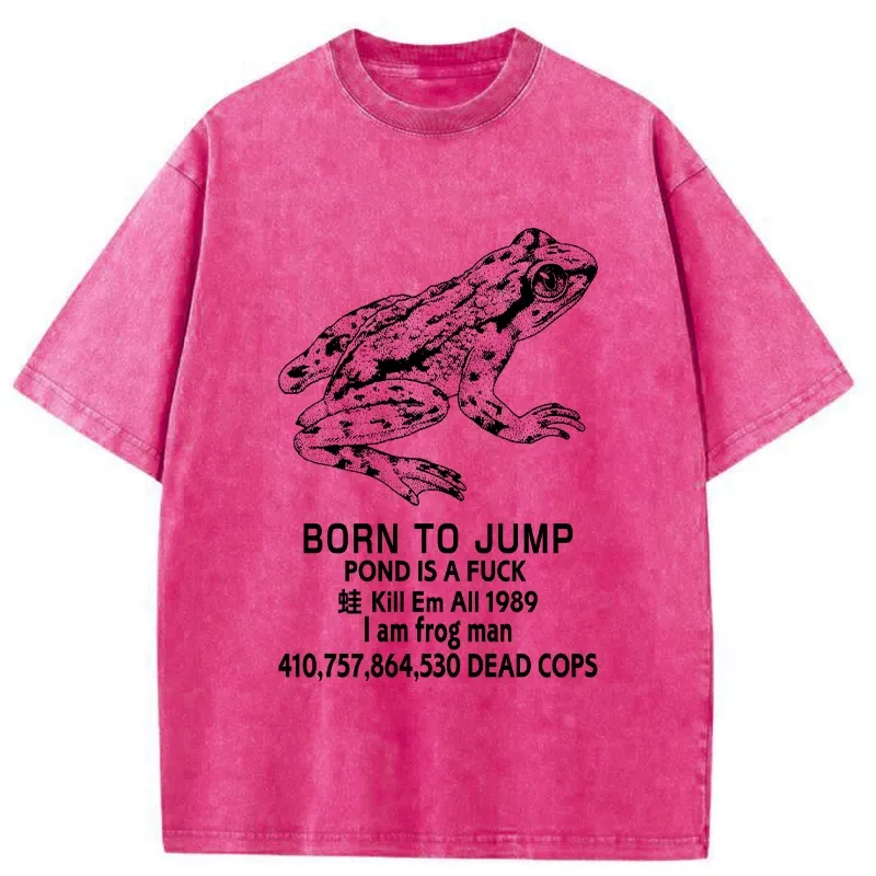 Tokyo-Tiger Born To Jump Washed T-Shirt