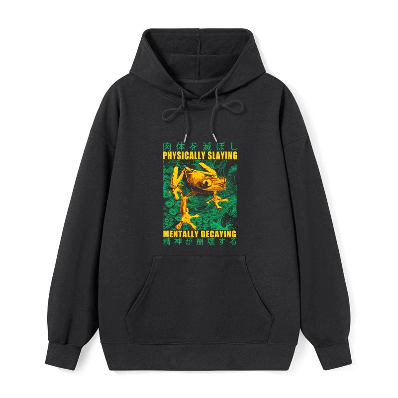 Tokyo-Tiger Physically Slaying Mentally Decaying Classic Hoodie