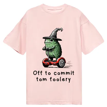 Tokyo-Tiger Frog Riding A Balance Scooter Classic T-Shirt