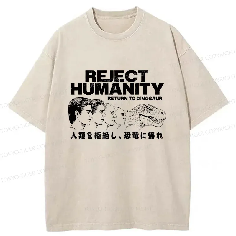 Tokyo-Tiger Return To Dinosaur Washed T-Shirt Sale