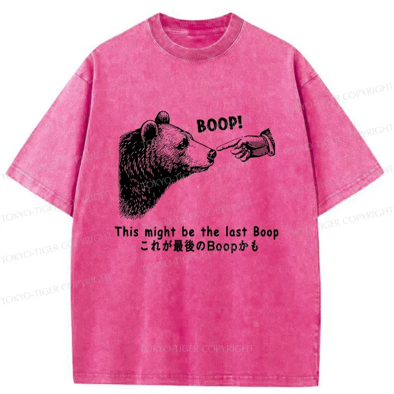Tokyo-Tiger The Last Boop Washed T-Shirt