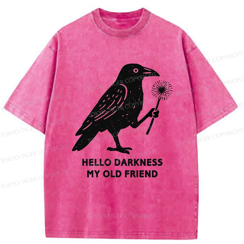 Tokyo-Tiger My Old Friend The Crow Washed T-Shirt