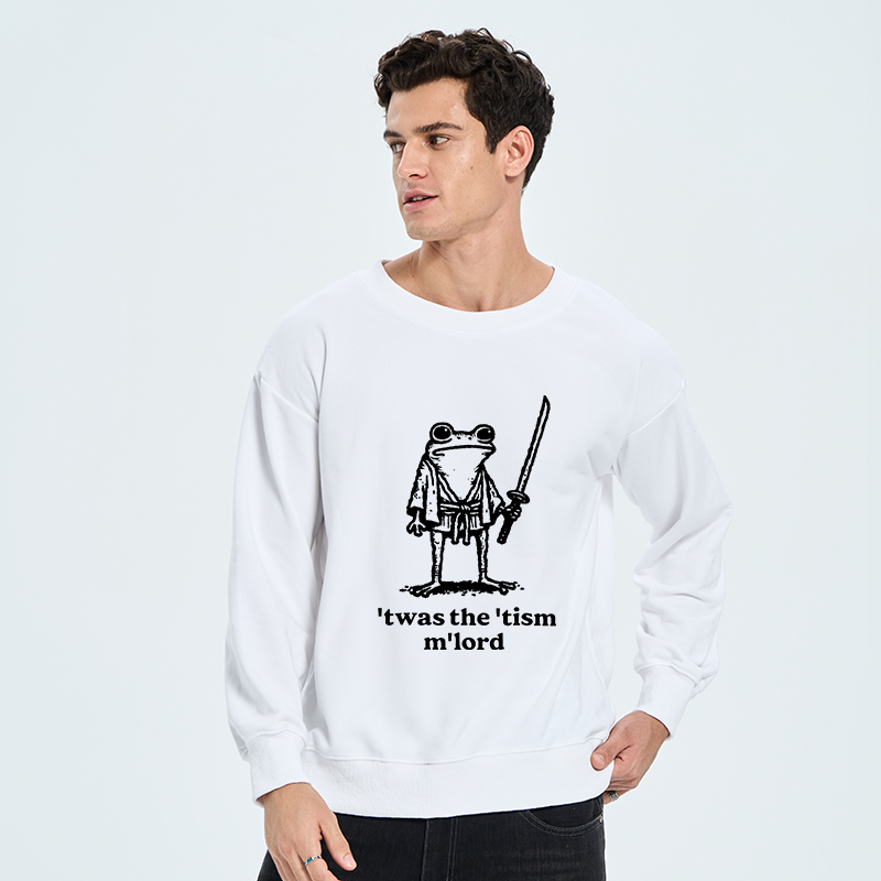 Tokyo-Tiger Focused Samurai Frog Classic Sweatshirt