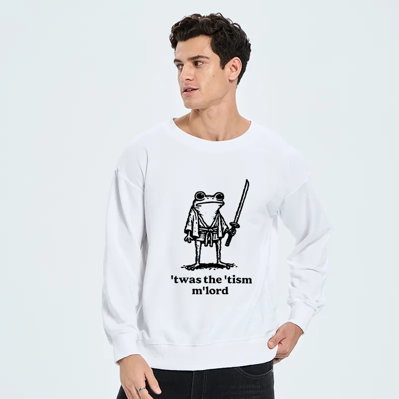 Tokyo-Tiger Focused Samurai Frog Classic Sweatshirt
