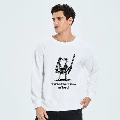 Tokyo-Tiger Focused Samurai Frog Classic Sweatshirt