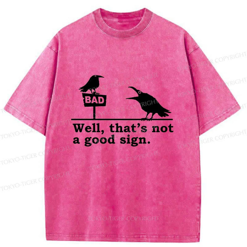 Tokyo-Tiger Bad Omen Washed T-Shirt