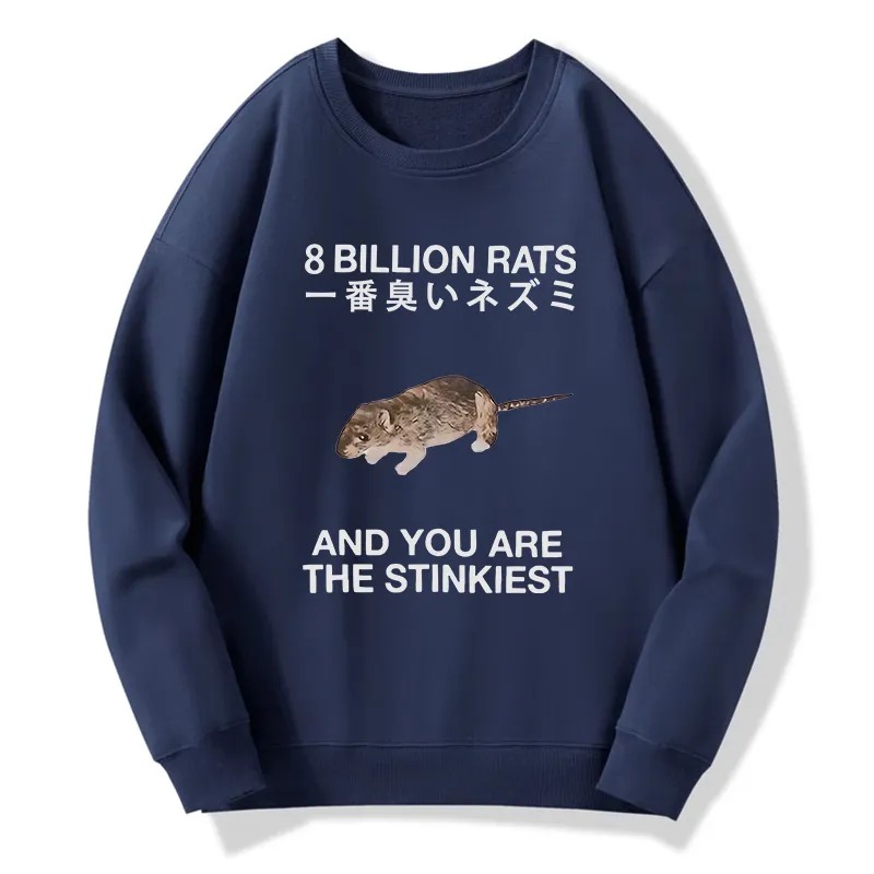 Tokyo-Tiger World's Stinkiest Rat Classic Sweatshirt