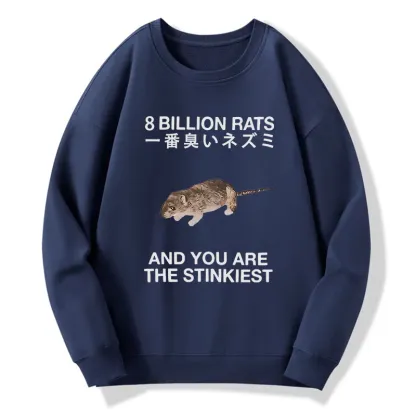 Tokyo-Tiger World's Stinkiest Rat Classic Sweatshirt