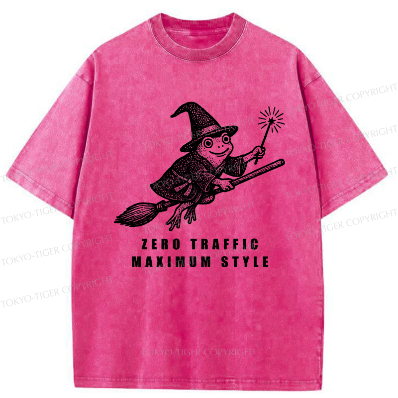 Tokyo-Tiger The Magical Frog Washed T-Shirt