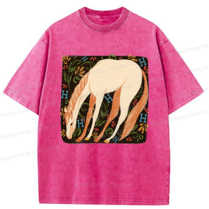 Tokyo-Tiger The Magical Horse Washed T-Shirt