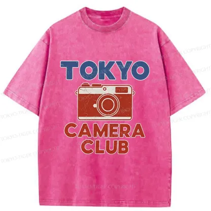 Tokyo-Tiger Tokyo Camera Washed T-Shirt