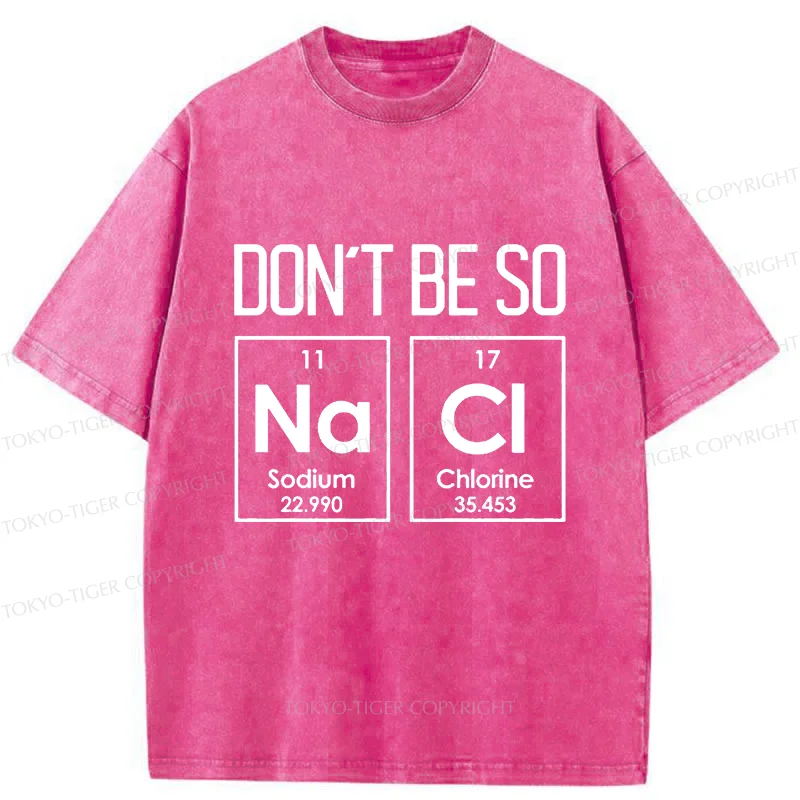 Tokyo-Tiger Salty Funny Washed T-Shirt