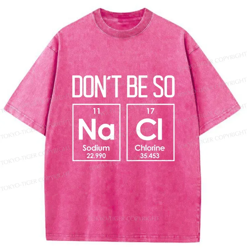 Tokyo-Tiger Salty Funny Washed T-Shirt