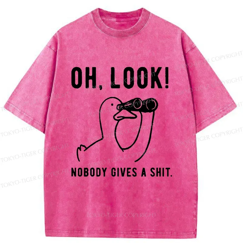 Tokyo-Tiger No One Cares About The Duck Washed T-Shirt